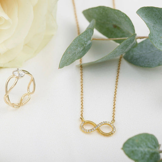 Collier Infini Or et Diamant