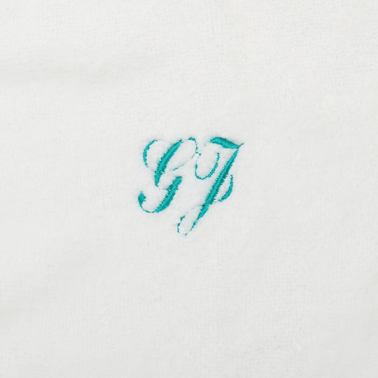 Serviette beige avec passpoil