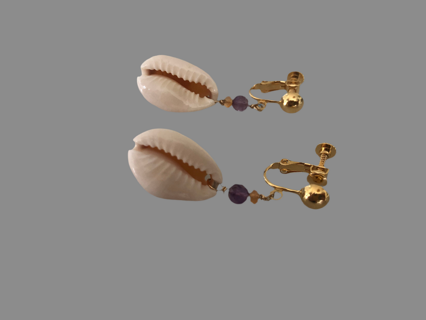 Boucles d’oreilles Coquillages