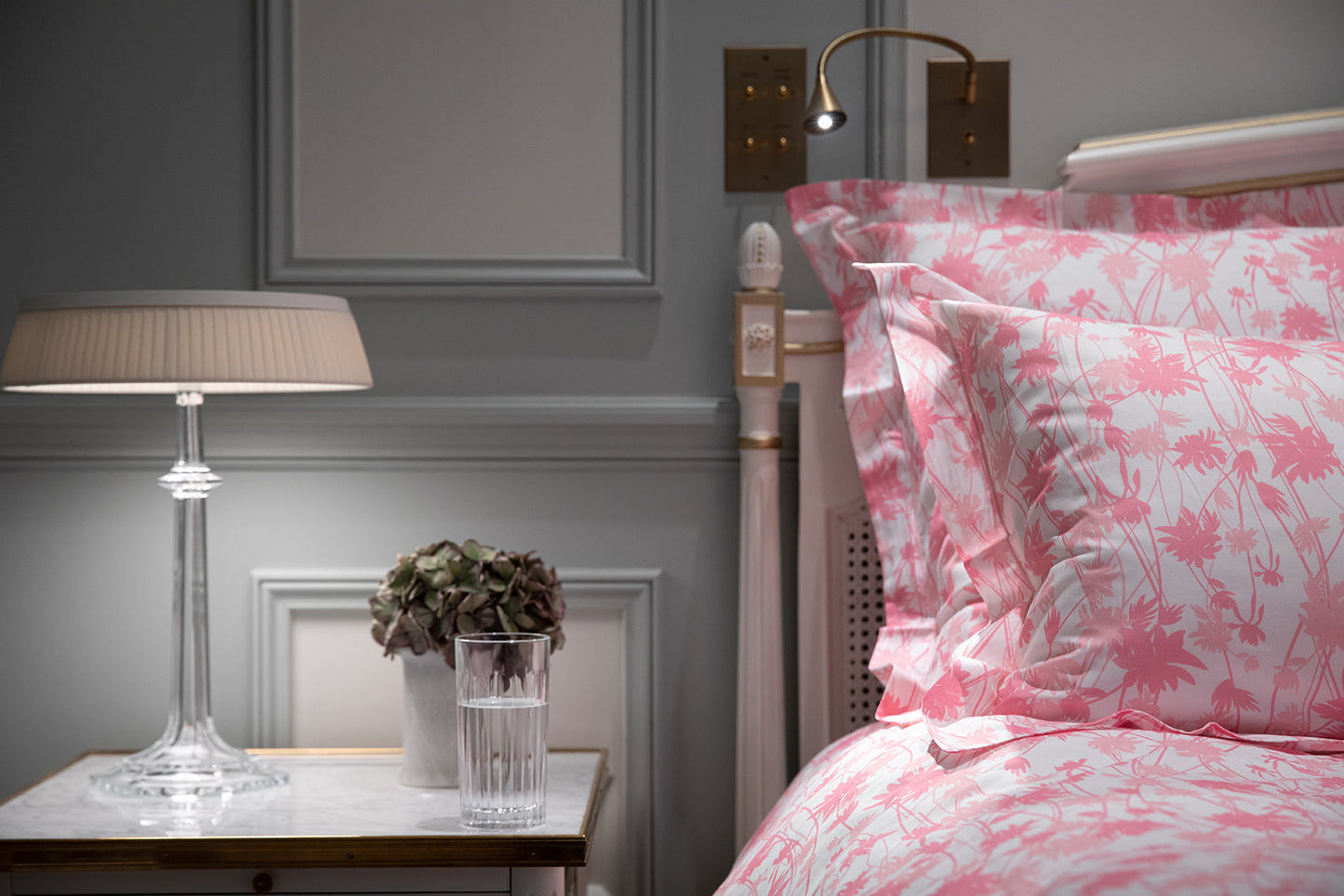 Parure de lit Jungle Rose - Satin 600 fils