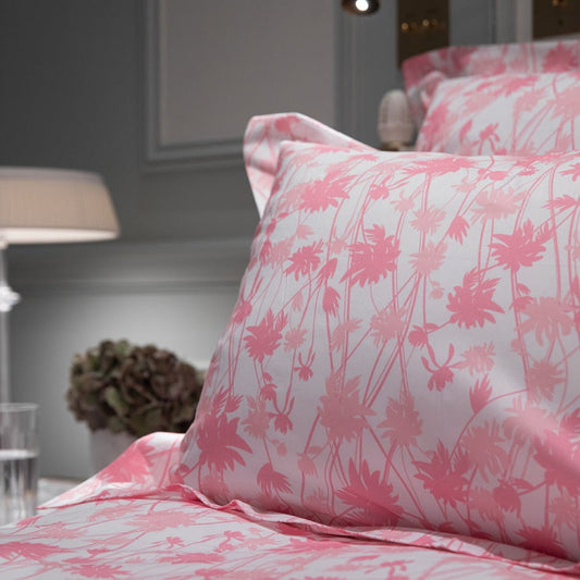 Parure de lit Jungle Rose - Voile de coton