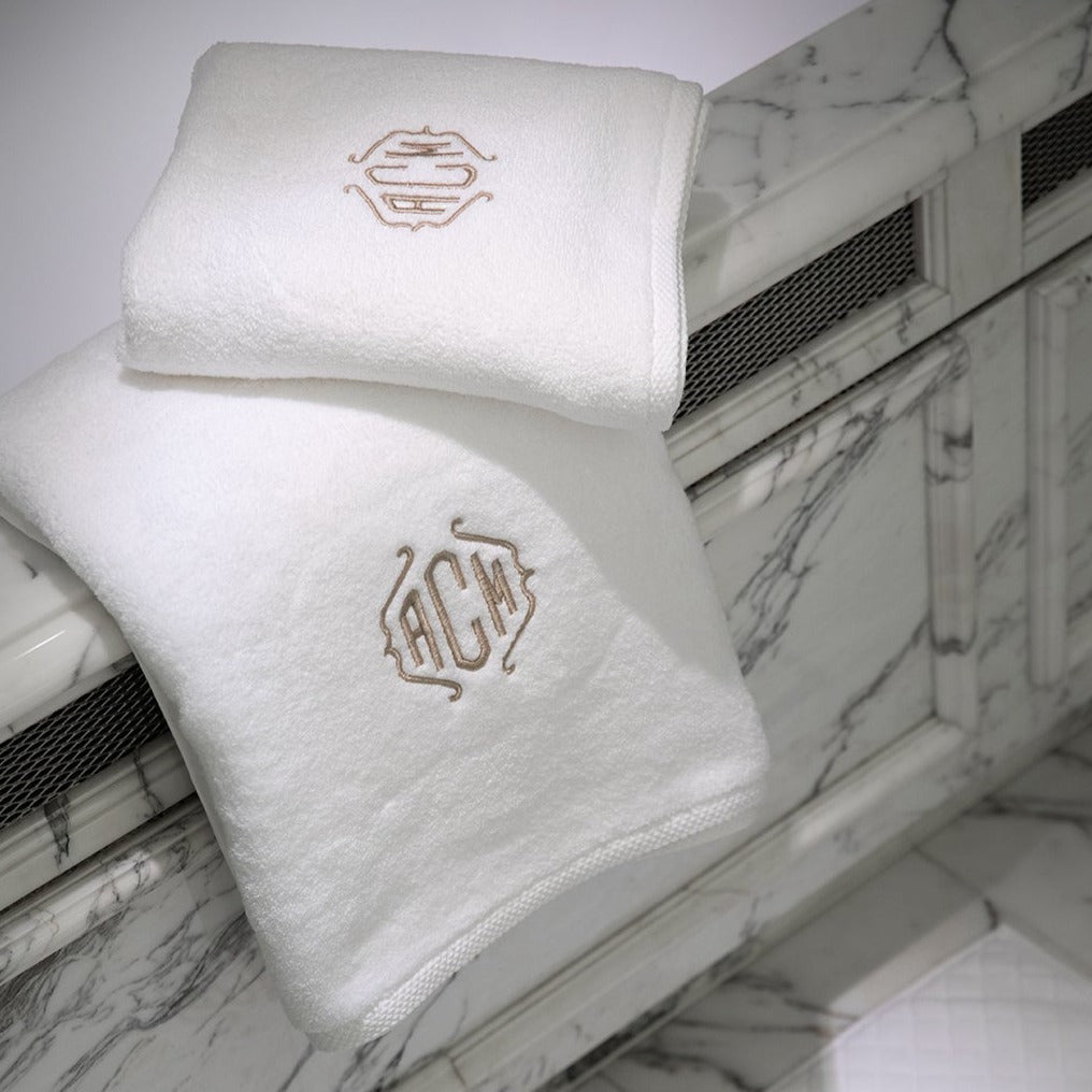 Set de bain - finition nid d'abeille