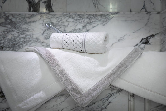 Tapis de bain finition passpoil