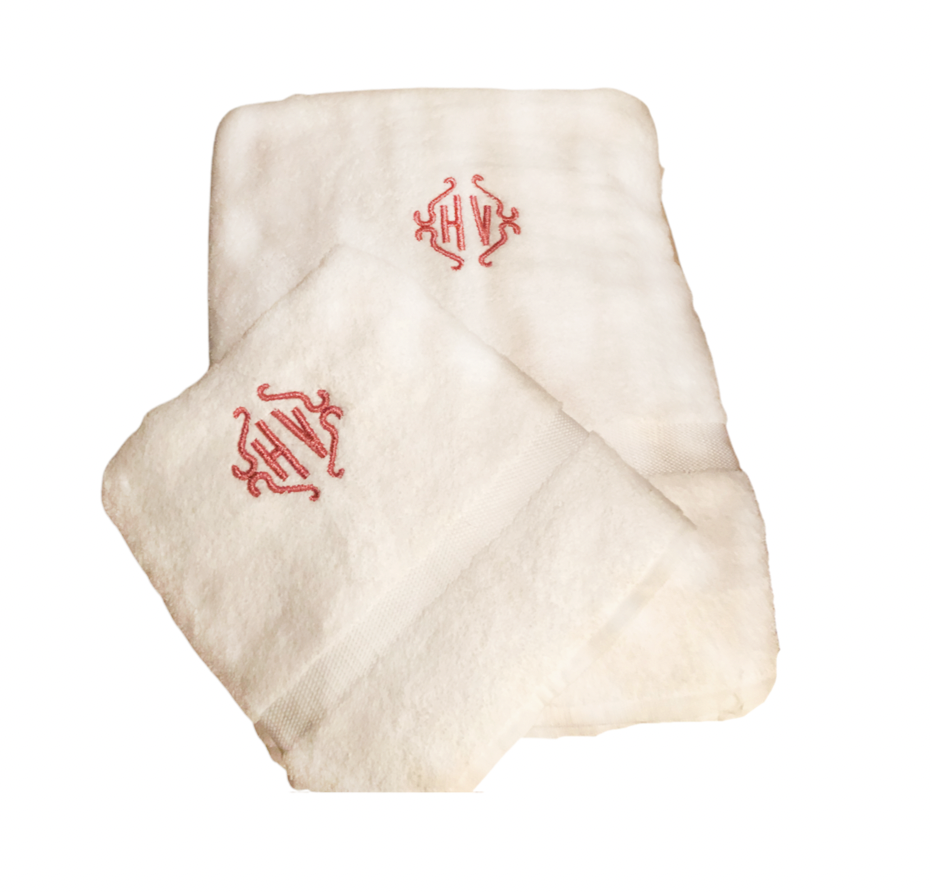 Set de bain Liteau Nid d'abeille