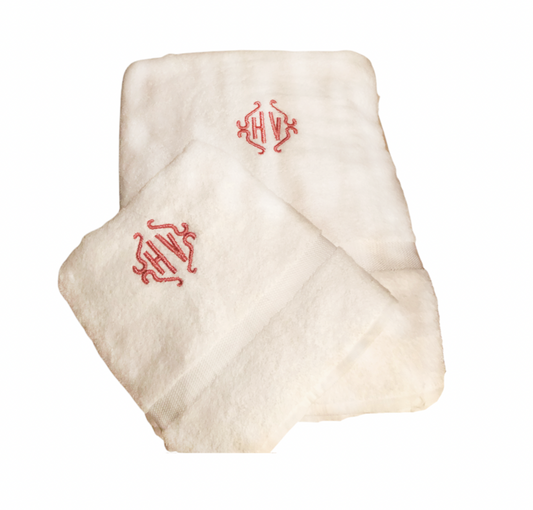 Set de bain Liteau Nid d'abeille